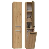 ibonto Hochschrank Badezimmerschrank: Elegantes & Praktisches Aufbewahrungsmöbel