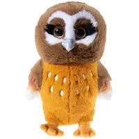 Heunec® Plüschfigur Plüsch Die Schule der magischen Tiere Eule Muriel braun 20cm Recycling