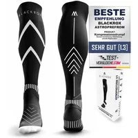 BLACKROX Kompressionsstrümpfe [Vergleichssieger 2026] Astropreform V1, Gr. S-XXL, Damen und Herren