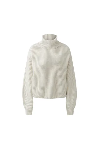 Oui - Pullover offwhite - Gr. - 36
