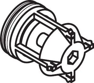 Hansgrohe Rückflussverhinderer Axor Uno Waschtischmischer,93250000 93250000