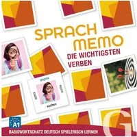Hueber Verlag Spiel SPRACHMEMO Die wichtigsten Verben