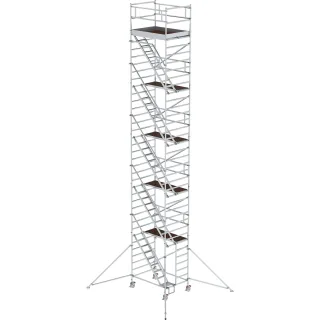 Munk Rollgerüst 1,35 x 1,80 m mit Schrägaufstiegen & Ausleger - 167500