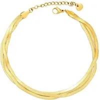 Kim Johanson Fußkette Alma (1-tlg), mehrreihig