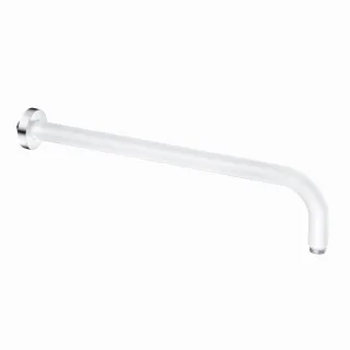 Kludi A-QA Wand-Brausearm 400 mm Wandrosette chrom/weiß, 6651491-00 6651491-00