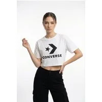 Converse T-Shirt STAR CHEVRON SPORTY TEE Kurzarm, aus Baumwolle