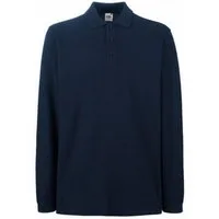 Fruit of the Loom Langarm-Poloshirt Herren Premium Long Sleeve Poloshirt