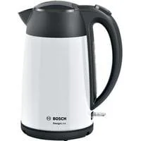 Wasserkocher DesignLine TWK3P421 weiß/schwarz, 1,7 Liter