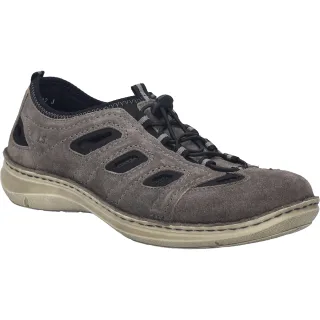 JOSEF SEIBEL Herren Halbschuh New Anvers 92 in grau-kombi