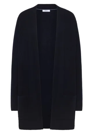 CECIL - Offener Struktur-Cardigan urban dark blue - Gr. - XL