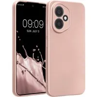 kwmobile Smartphone-Hülle Handyhülle für HONOR 400, Silikon Case metallisch schimmernd - Soft Hülle - Handy Cover