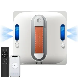 [EU Direct] Liectroux S11 Window Cleaning Robot , 4-Way Water Spray, Voice Prompts, Intelligent Navigation, Multiple Saf
