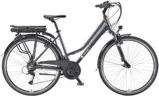 Telefunken "E-Trekking Expedition XT485 Damen" 21 Gang Shimano Acera Schaltwerk Kettenschaltung Heckmotor 250 W Pedelec, Elektrofahrrad, Trekkingrad, Damen, innerhalb StVZO, 28 Zoll