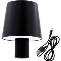 Spetebo LED Tischleuchte Akku Touch Flaschenleuchte mit 60 LED 14 x 10 cm, dimmbar, LED fest integriert, warmweiß, kaltweiß, gemischt, Deko Lampe warm und kalt weiß zum Aufstecken auf Flaschen