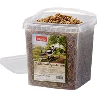PANTO Soldatenfliegenlarven 750g, für: Vogel, Reptilien, Fische