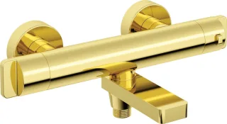 Neuesbad Thermostat Wannenarmatur, Oberfläche: gold NB1DEBCH_Z1BT1