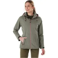 Killtec Outdoorjacke Damen Regenjacke OOKS 1 Leichte, wasser- und winddichte Jacke, atmungsaktiv, abnehmbare Kapuze