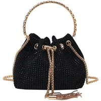 Cachito Clutch Abendtasche für Damen Handtaschen, Bling Kristall Strass Geldbörse, Umhängetasche für Abend Hochzeit Party Abschlussball