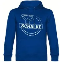 multifanshop Kapuzensweatshirt Schalke - Meine Fankurve - Hoodie
