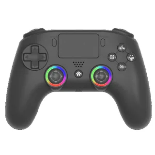 PS5-210 Wireless bluetooth Game Controller with Hall Effect Joystick RGB Lighting Programmable Macro Back Buttons Turbo
