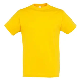 SOLS Regent Herren T-Shirt, Kurzarm (Goldgelb)
