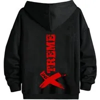 RMK Kapuzenpullover Herren Hoodie Pullover Pulli Langarmshirt Longsleeve mit Taschen Print mit Kapuze