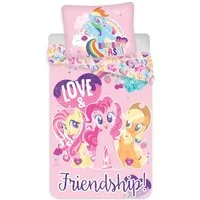 My Little Pony Kinderbettwäsche My Little Pony Friendship Bettwäsche-Set 140×200cm, 70×90cm, 100% Baumwolle