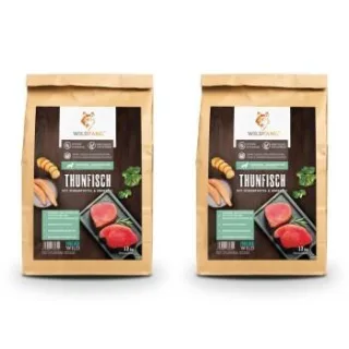 Wildfang ® Adult Trockenfutter mit Thunfisch 2 x 2 kg
