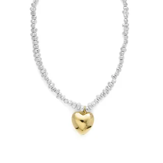 Luxenter Halskette mit 18-karätigem Gelbgold-Finish – Norku