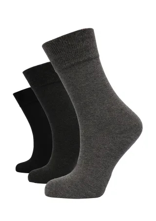 s.Oliver - Socken schwarz/grau - Gr. - 40.5