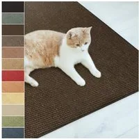 casa pura Kratzbrett Sisal-Kratzteppich für Katzen, 10 Farben & 3 Größen, zum Kratzen