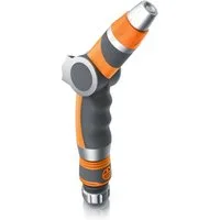 Brandson Sprühregner Gartenbrause, Garten Handbrause für Gartenschlauch, Spritzpistole, (1-St., inkl. Schlauchverbinder mit Wasserstoppventil, Bedienungsanleitung), Drehregler, Halteclip, Schnellkupplung, bis 8 bar, Gardena kompatibel