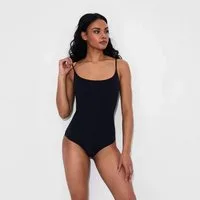 cfab Body Cami Bodysuit String-Schwarz-3XL (1-tlg)