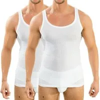 HERMKO Unterhemd 63000 (Pack, 2er) Funktionsunterwäsche atmungsaktiv schnelltrocknend Sport und Alltag