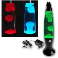 ChiliTec Lavalampe Lavalampe "CTL Funky LED" RGB 40cm hoch, schwarz