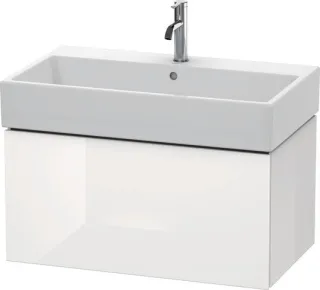 Duravit L-Cube Waschtischunterbau wandhängend Weiß Hochglanz 784x459x394 mm - LC617702222 LC617702222