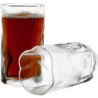Almina Gläser-Set Artic Snow Grande Trinkgläser 270 ml - 6-teiliges-Set, 6-tlg., Glas, modernes Design, 270 ml