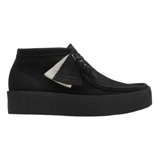 Clarks - "Wallabee" Stiefel für Herren, Nubukleder (Schwarz)