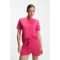BOSS T-Shirt CI_T-Shirt mit BOSS Logo-Schriftzug & Label