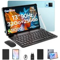 DOOGEE U13 Android 16 Tablet mit tastatur und Stift, 13 Zoll, 256GB, 11000mAh Tablet (13", Android 16, 90Hz, 13MP+8MP, 7,8mm dünn, WiFi5, GPS, GeminiAl)
