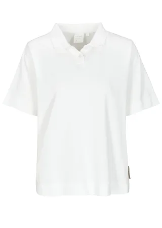 THE FASHION PEOPLE - NOS Polo Shirt 105 warm white - Gr. - M