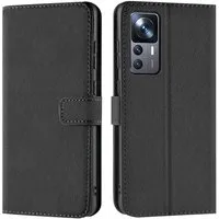 CoolGadget Handyhülle Wallet Klapp Tasche Book Case für Xiaomi 12T / 12T Pro 6,67 Zoll, Hülle Klapphülle Flip Cover Etui Schutzhülle