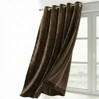 Beautex Verdunkelungsvorhang Samt Vorhang Ösen Gardine Velvet blickdicht abdunkelnd (1 St), Ösen, abdunkelnd, Velvet-Samt, blickdicht, Ösenaufhängung, pflegeleicht