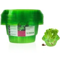 Refined Living Schneckenkante Schneckenkragen 12 Stück,schneckenschutzring,schneckenring, Schneckenschutz Garten, Schneckenabwehr ohne Chemie, Gemüsebeet Schneckenschutz,Schneckenkragen Salat, Schneckenbarriere Pflanzen, Einfache Anwendung & Gießhilf
