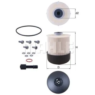 Mahle Kraftstofffilter Dacia Mercedes Nissan Renault 1,5
