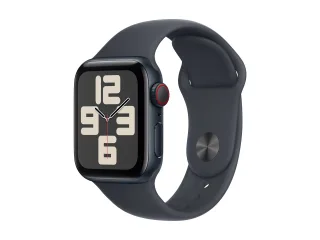 Apple Watch SE (2022) (GPS + Cellular) 40mm Mitternacht mit Sportarmband S/M Mitternacht | mxgc3qf/a |