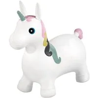 KINDSGUT Hüpftier, inkl. Luftpumpe, Einhorn