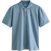 Next Poloshirt Regular Fit kurzärmeliges Pikee-Poloshirt (1-tlg)