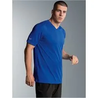 Trigema T-Shirt TRIGEMA V-Shirt COOLMAX® (1-tlg)