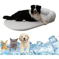 Ledander Hundematte Kühlmatte Hunde Katzen,Selbstkühlende Kissen, Kühl Hundedecke, für Zuhause Unterwegs oder im Auto